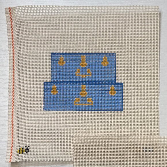 Trunk Needlepoint Canvas - Picture 2 of 4